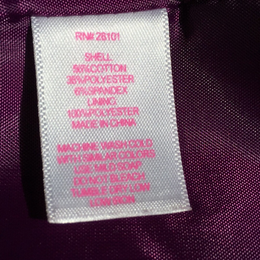 Purple Suit Blouse ❤️ - Picture 2 of 8